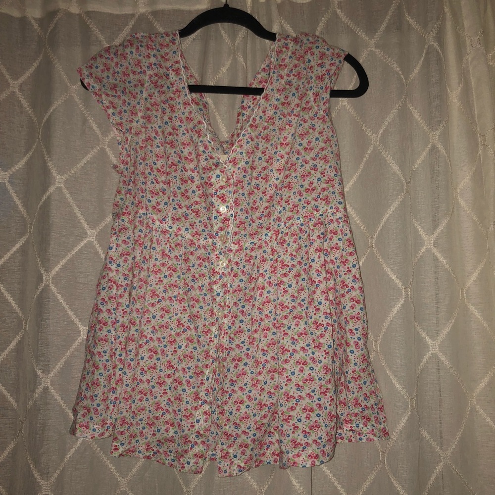 Floral short sleeve